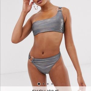 Metallic ASOS bikini